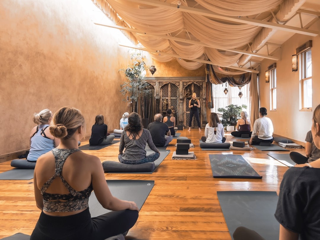 Yoga of Pilates voorbeeld